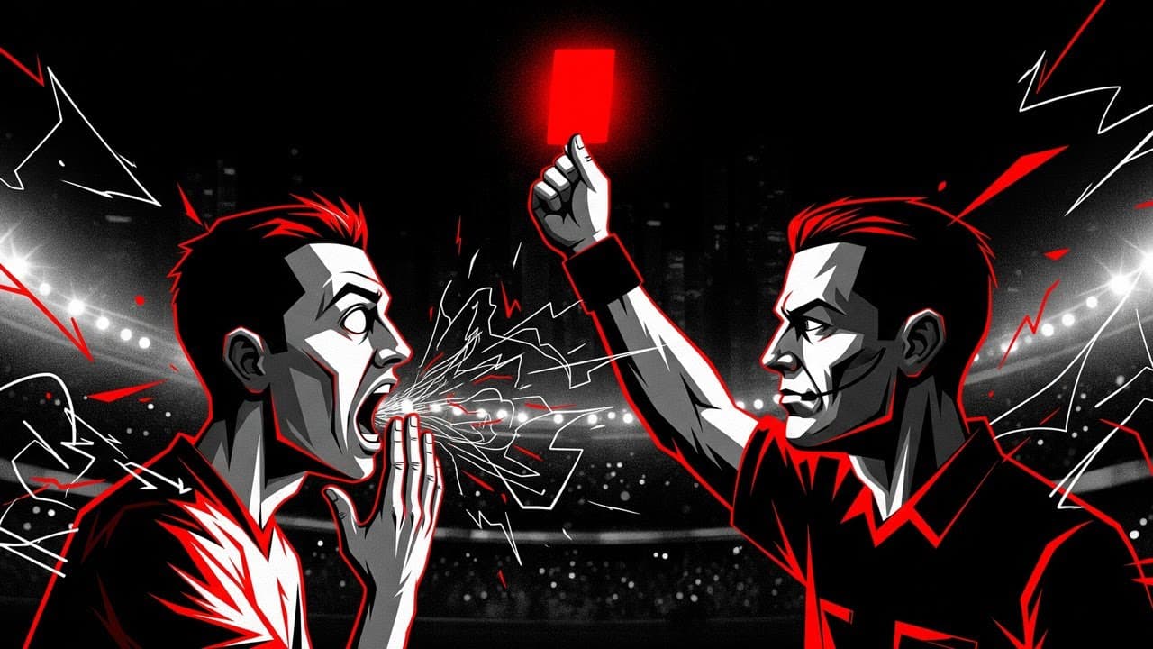 World Cup SHOCK! Almiron's Red Card Chaos over FIFA Mouth Rule