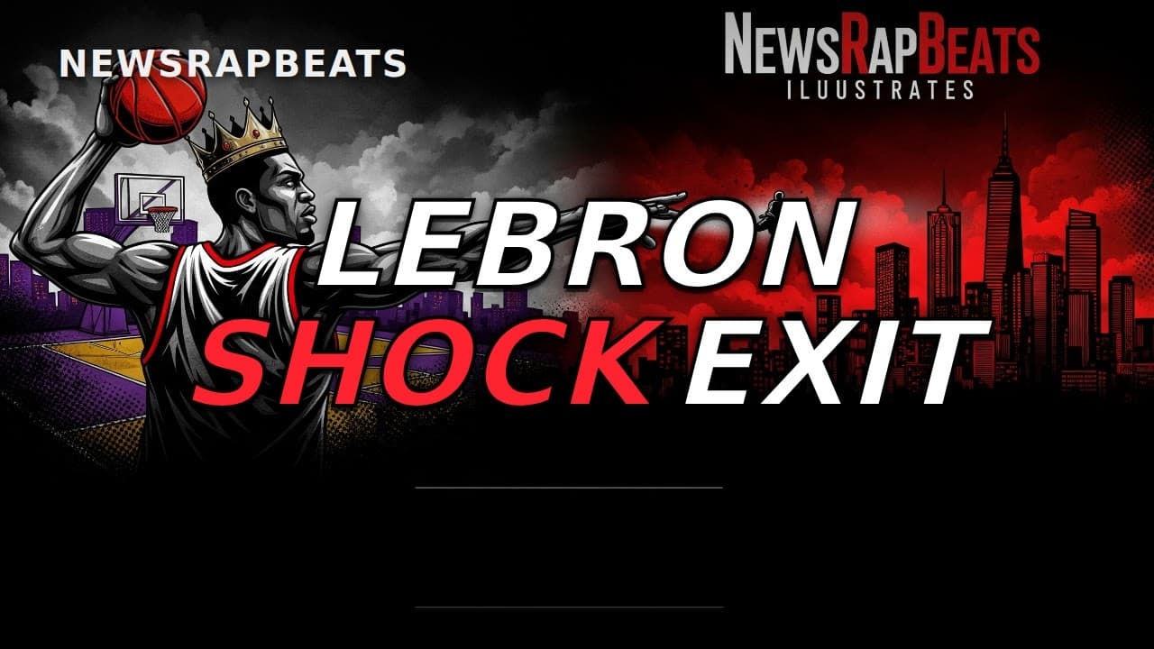 LeBron James SHOCKS Lakers: King James Plans Exit CHAOS! News Rap
