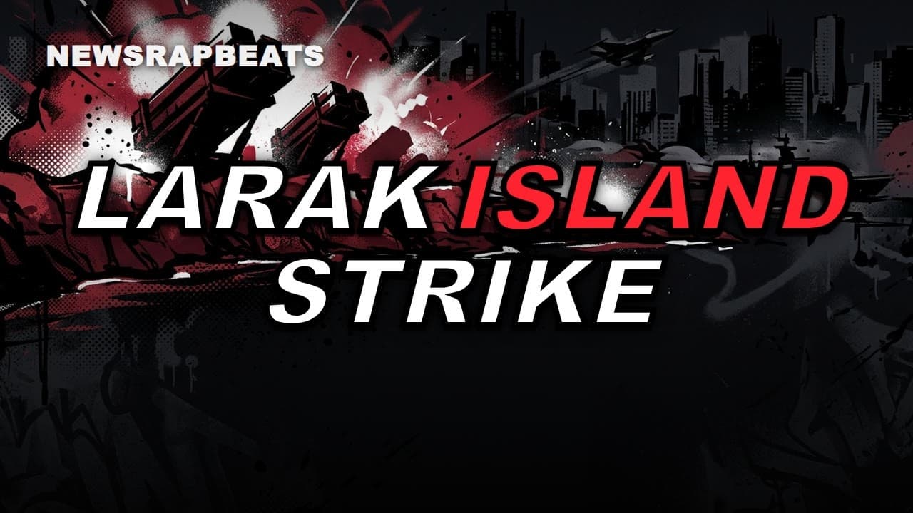 US-Iran Island Escalation: Larak Missile Strike