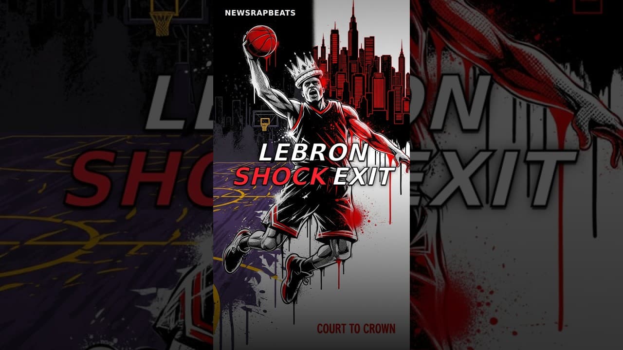 LeBron James SHOCKS Lakers: King James Plans Exit CHAOS! News Rap