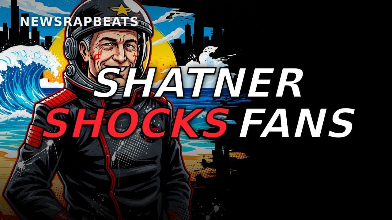 William Shatner Youthful Photo SHOCKS Fans! Star Trek Icon Sparks Frenzy! News Rap
