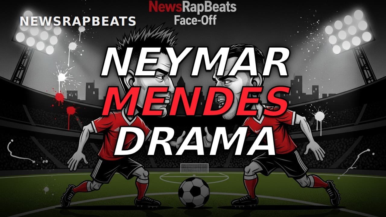 Neymar & Mendes Handshake DRAMA Sparks Football Feud Buzz