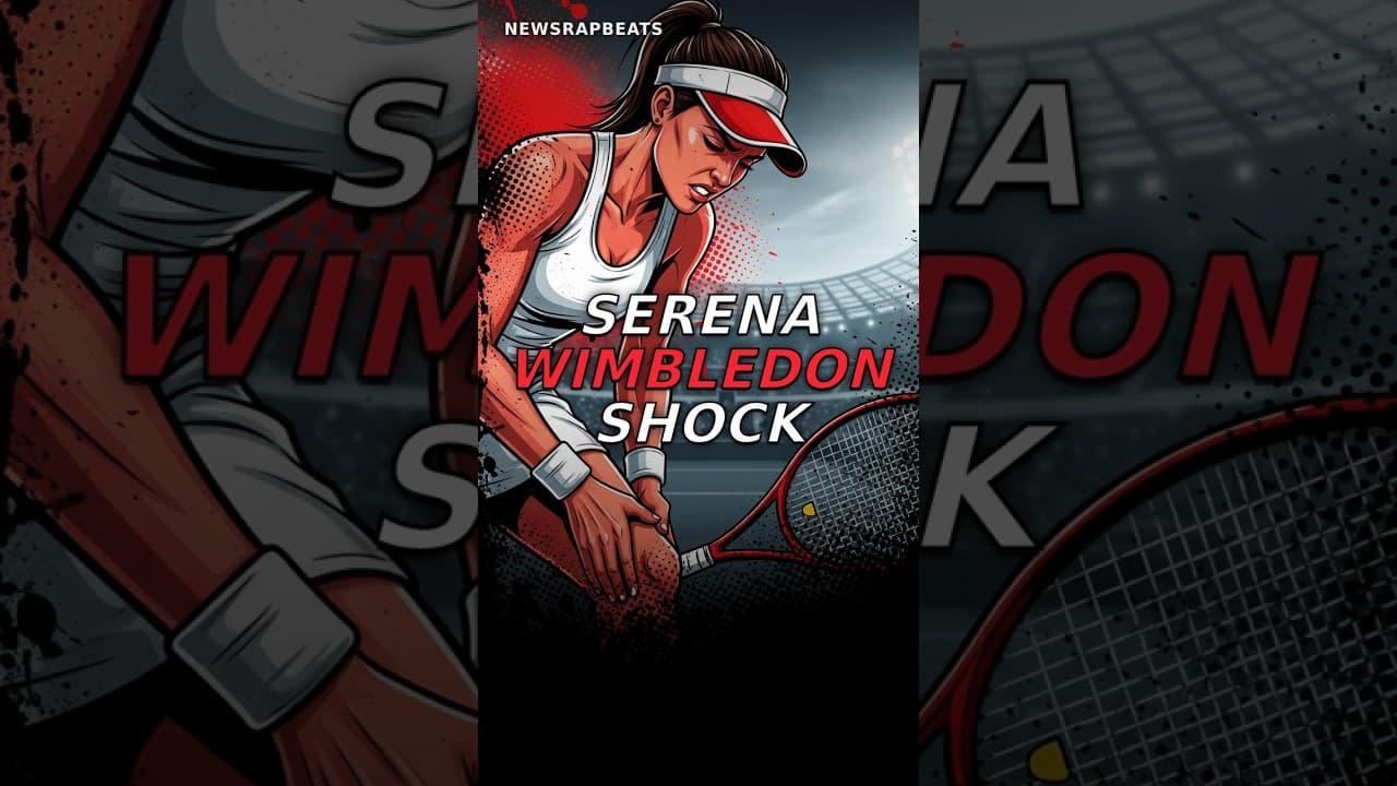 Serena Williams Knee Injury DRAMA: Wimbledon Doubles Exit SHOCKS Fans