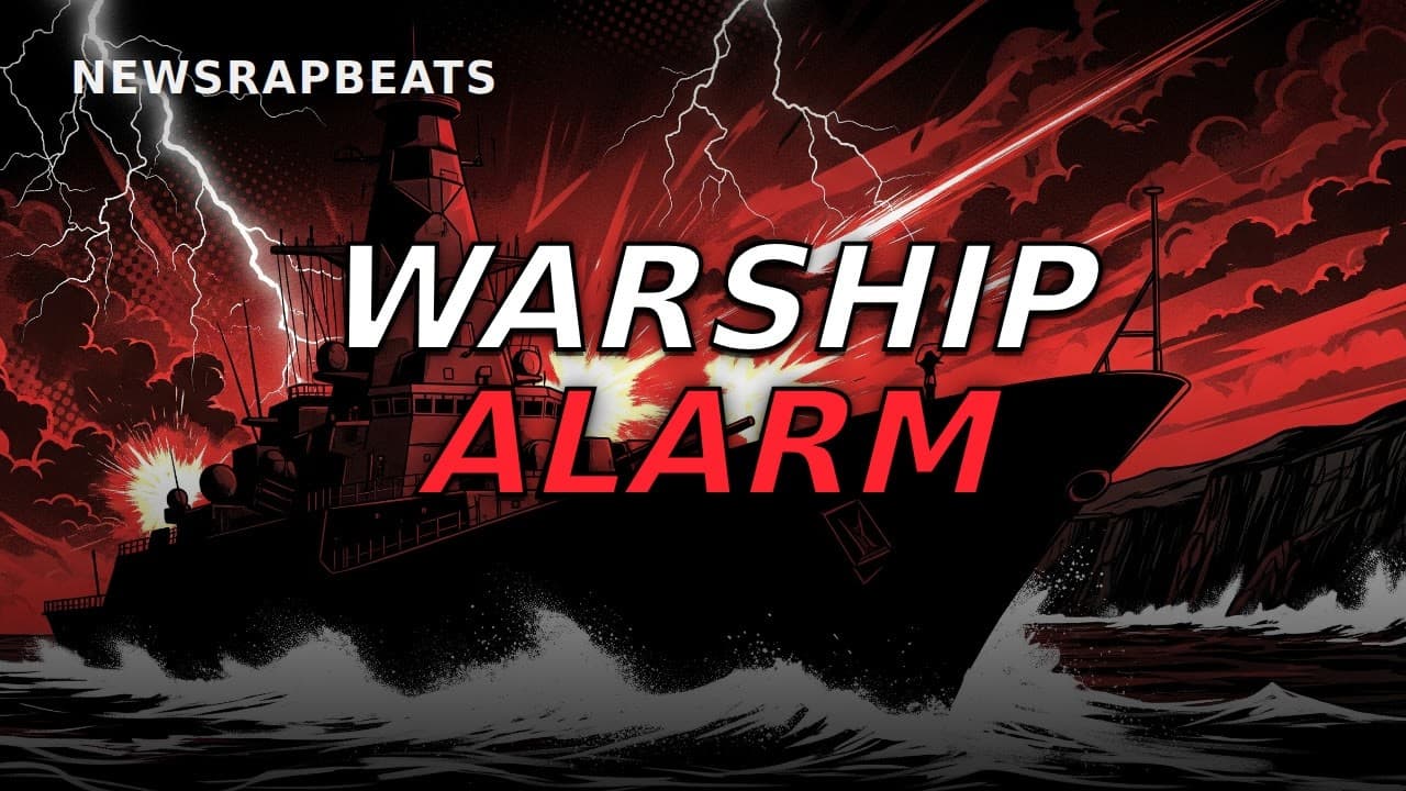 Russian Warship Near UK Coast SPARKS Alarm: Live-Fire Drill News Rap