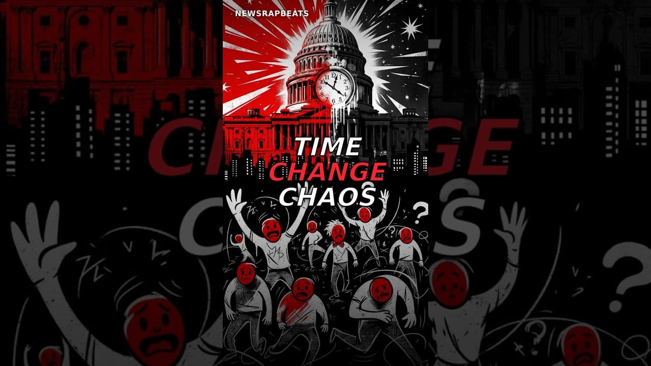 US House Daylight Saving CHAOS: Permanent Time Bill Sparks Debate! News Rap